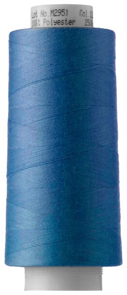 Overlockgarn Troja Amann Garne Mettler 1316 blau Malu - Stoffhaus