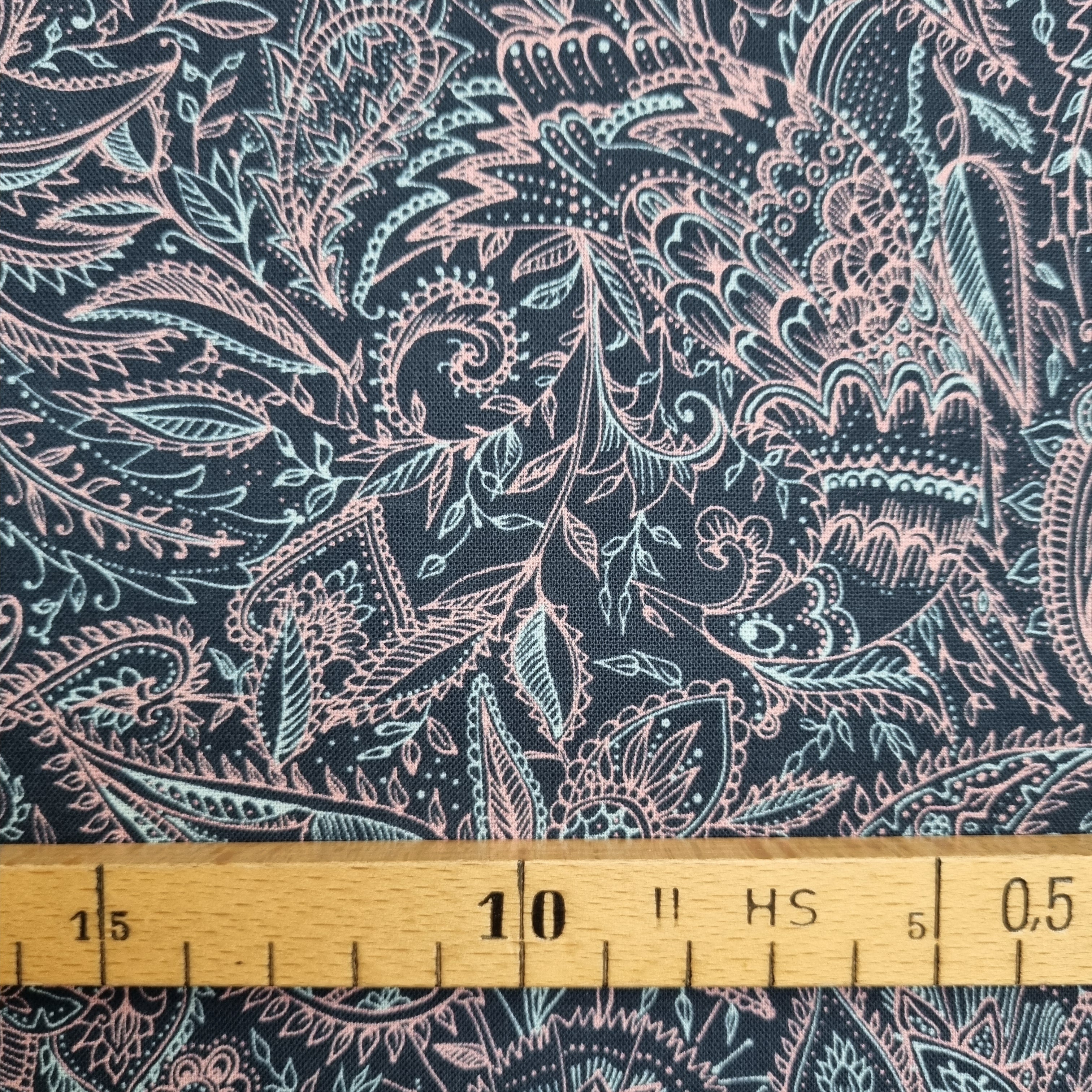 Paisley Westfalenstoffe Webstoff, neu Malu Stoffhaus - Nähschule - Atelier Malu - Stoffhaus