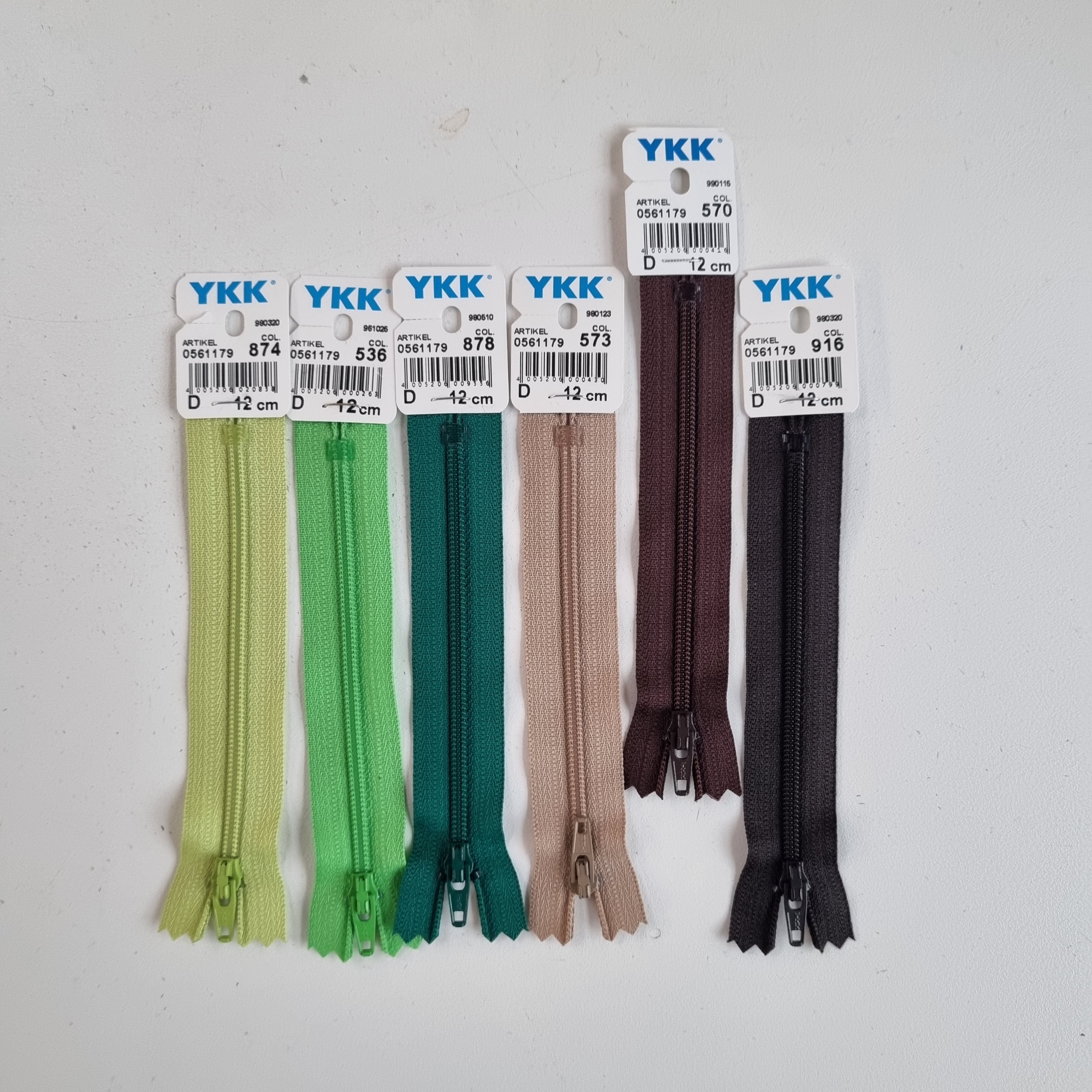 palisander YKK Reißverschluß Reißverschlüsse YKK Malu - Stoffhaus