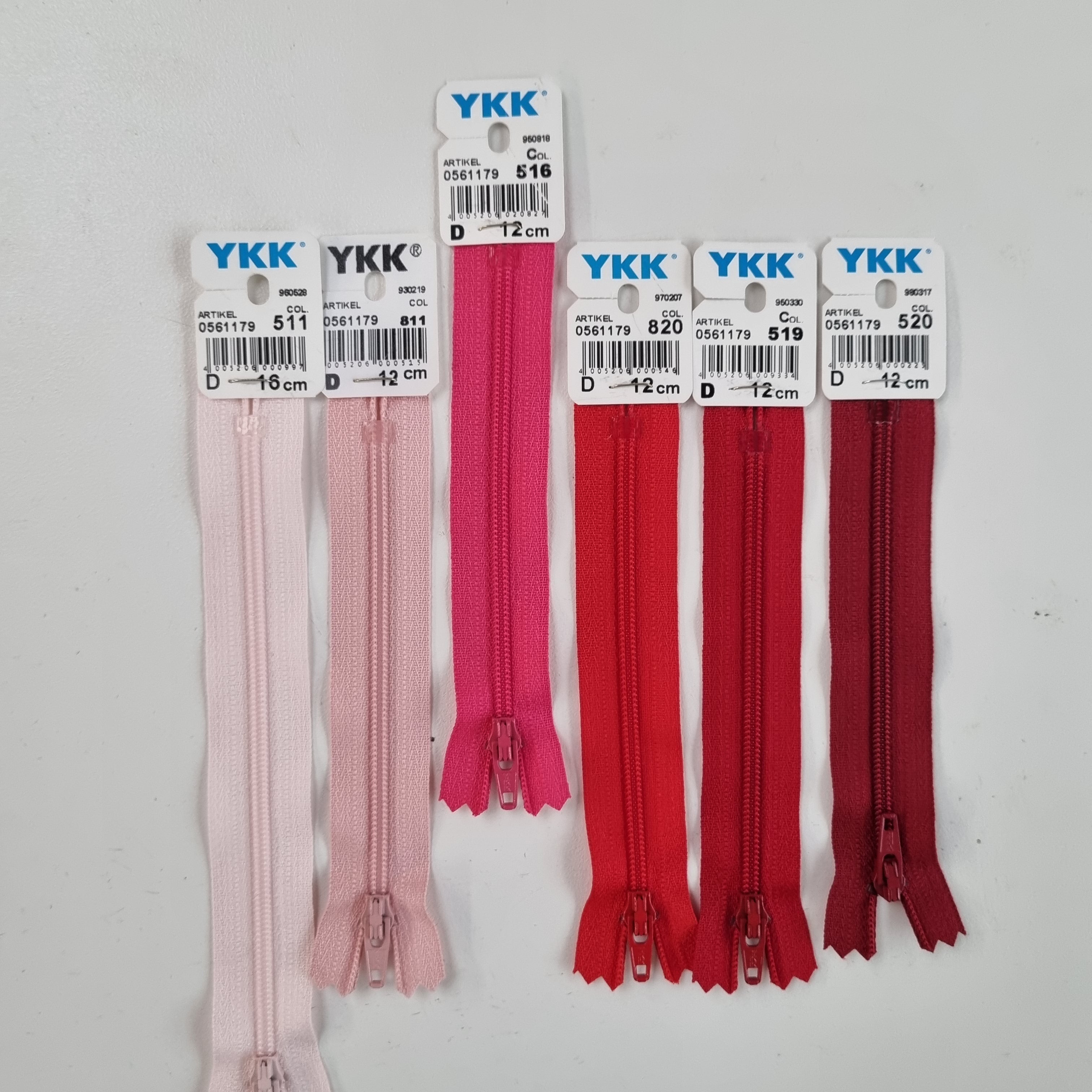 pink YKK Reißverschluß Reißverschlüsse YKK Malu - Stoffhaus
