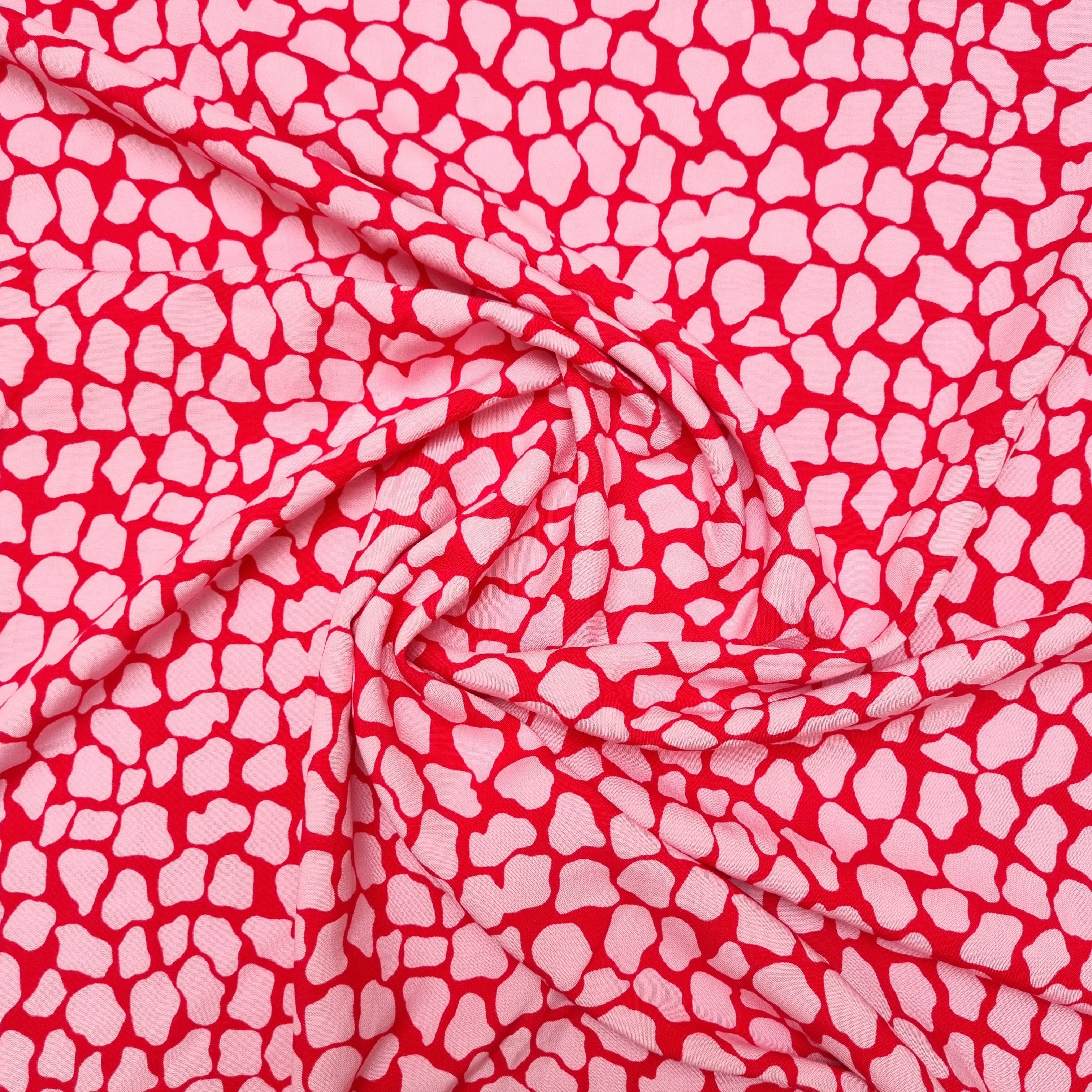 pink/rosa Viskosewebware Viskosewebstoff, neu Malu Stoffhaus Malu - Stoffhaus