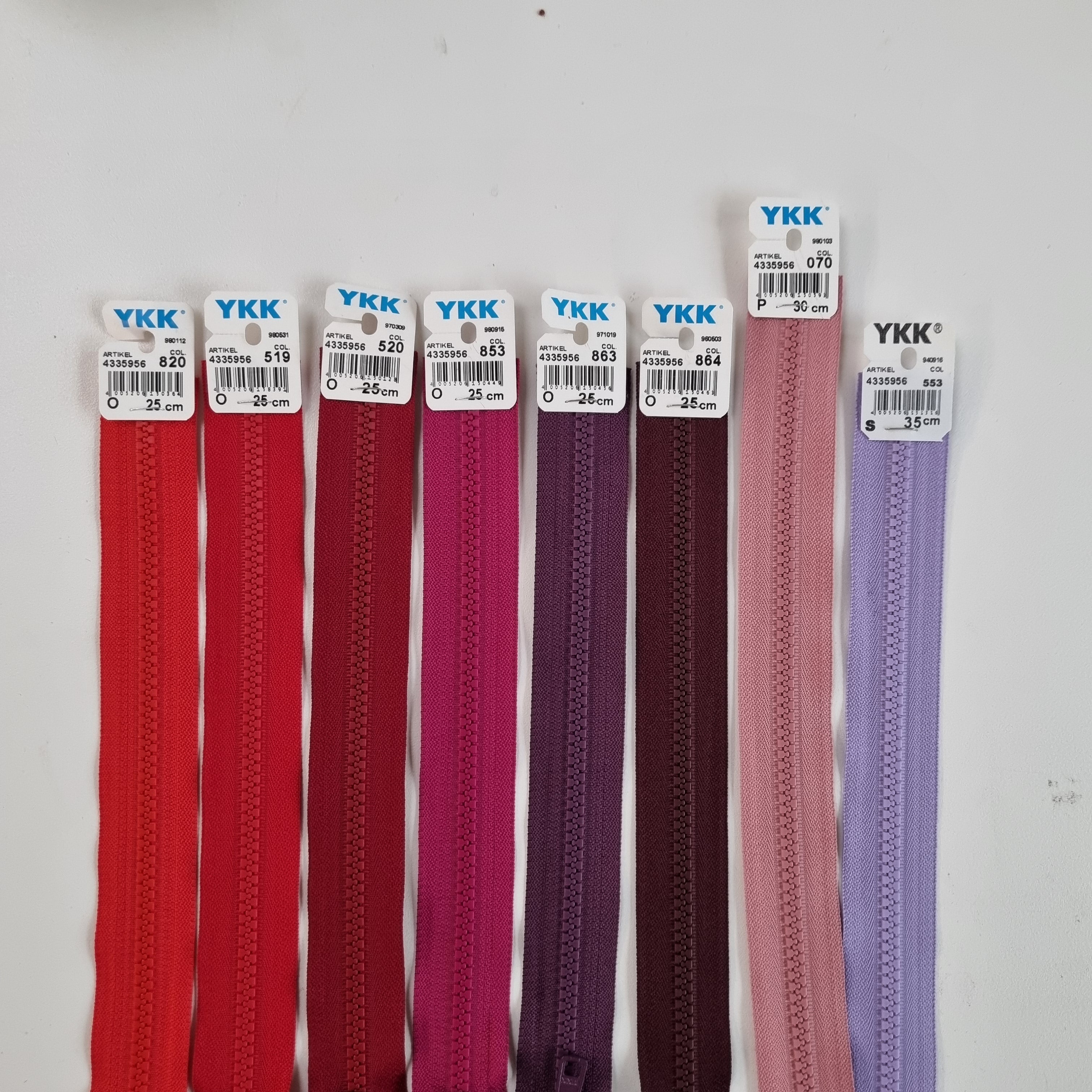 Plastikreißverschluß teilbar 5mm altrosa Reißverschlüsse YKK Malu - Stoffhaus