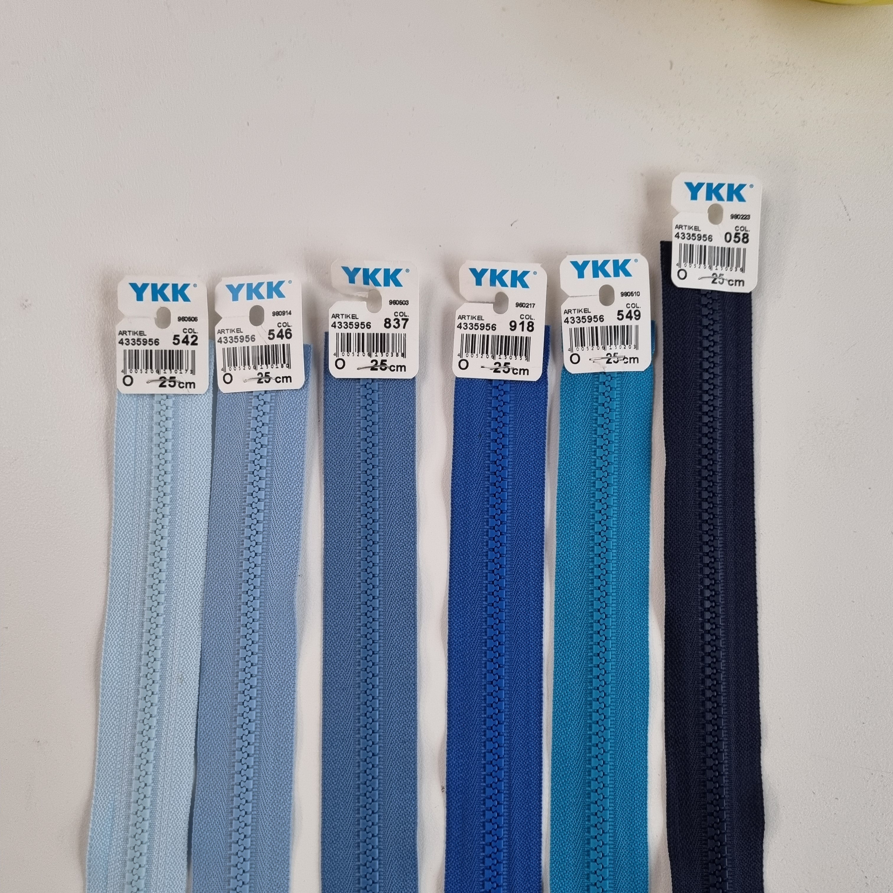 Plastikreißverschluß teilbar 5mm marine Reißverschlüsse YKK Malu - Stoffhaus