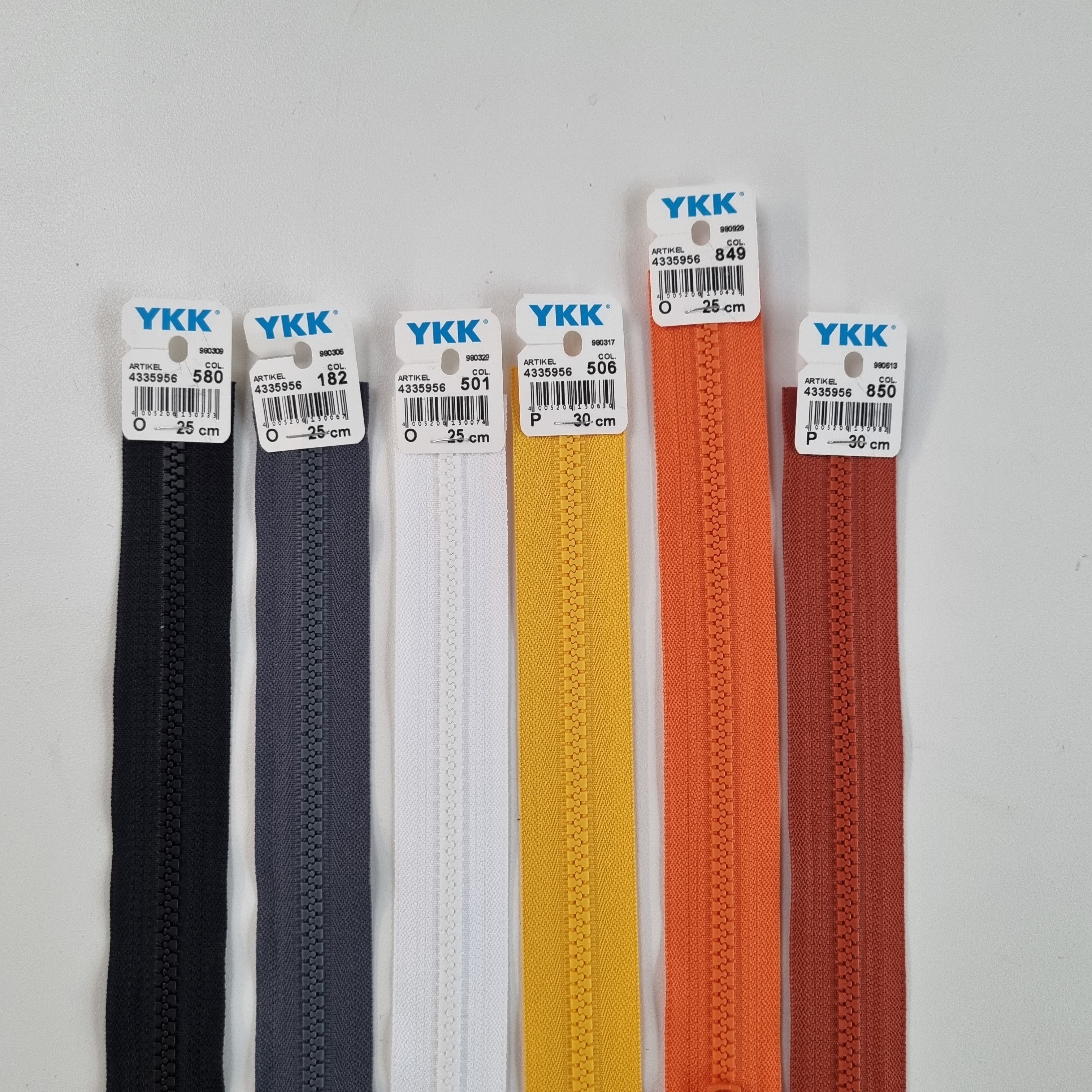 Plastikreißverschluß teilbar 5mm orange Reißverschlüsse YKK Malu - Stoffhaus