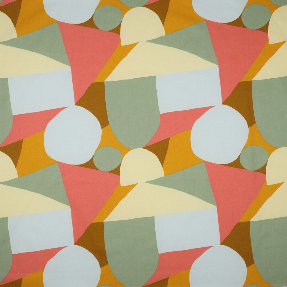 Popeline mit geometrischem Muster Webstoff, neu Malu Stoffhaus - Nähschule - Atelier Malu - Stoffhaus