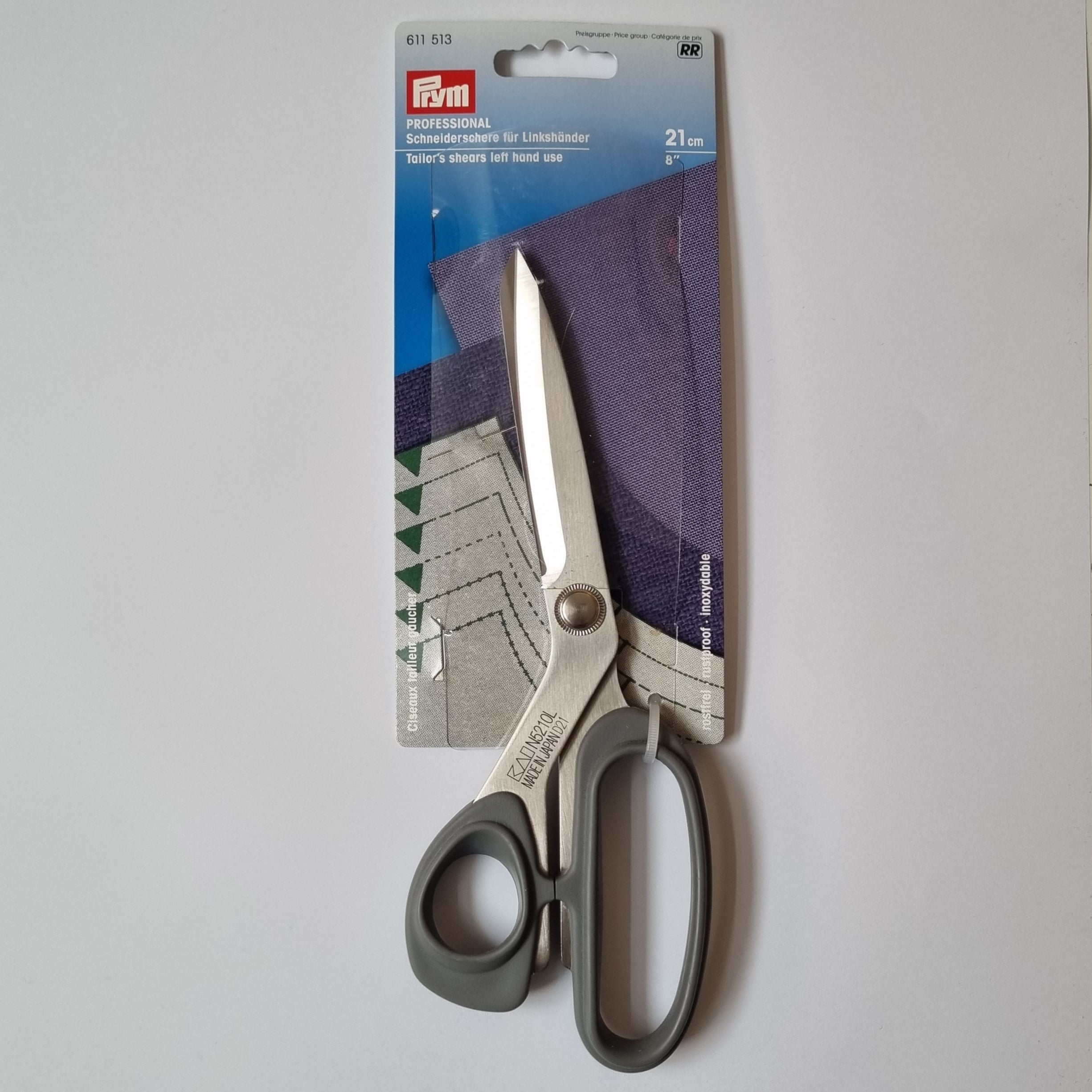 Professional Linkshänder Schneiderschere 8,5" 21cm Verschlüsse Prym Malu - Stoffhaus