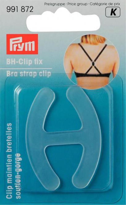 Prym BH-Clip fix transparent Kurzware Veno Malu - Stoffhaus