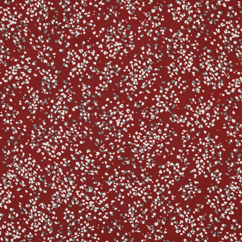 Pünktchen Viskosetwill drei Farben Viskosewebstoff, neu Malu Stoffhaus terra Malu - Stoffhaus