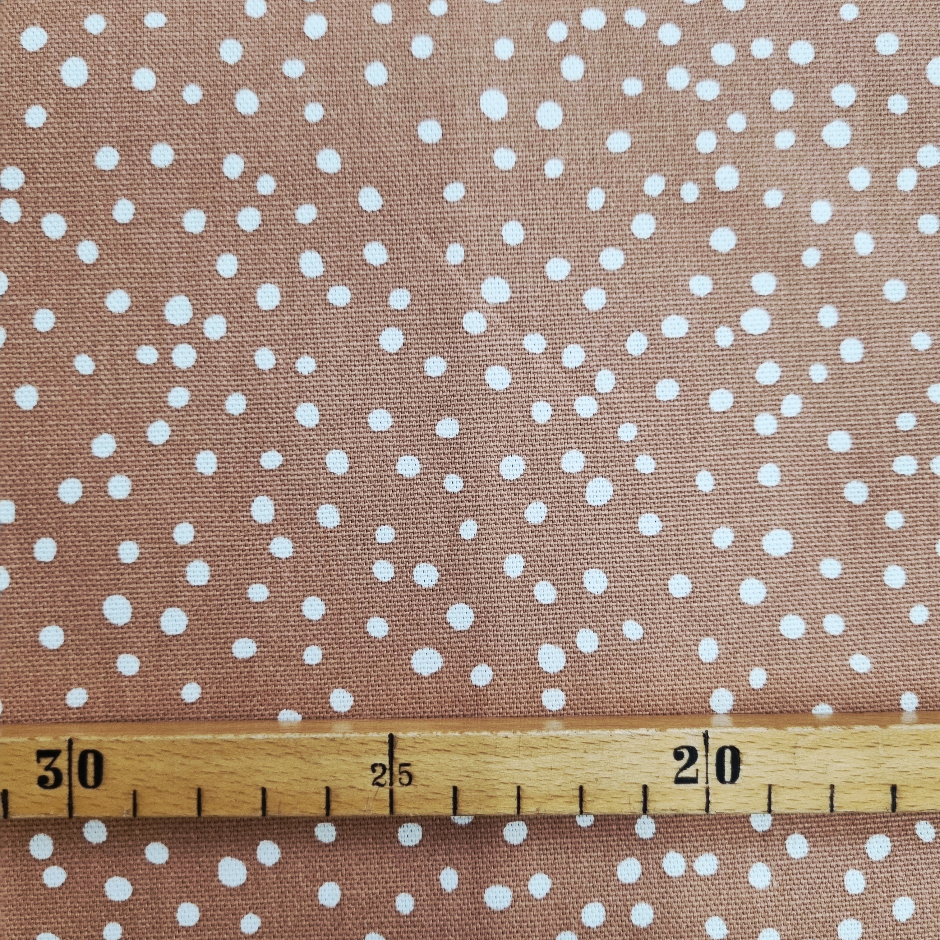 Pünktchencanvas Tiny marmalade Canvas Malu Stoffhaus Malu - Stoffhaus