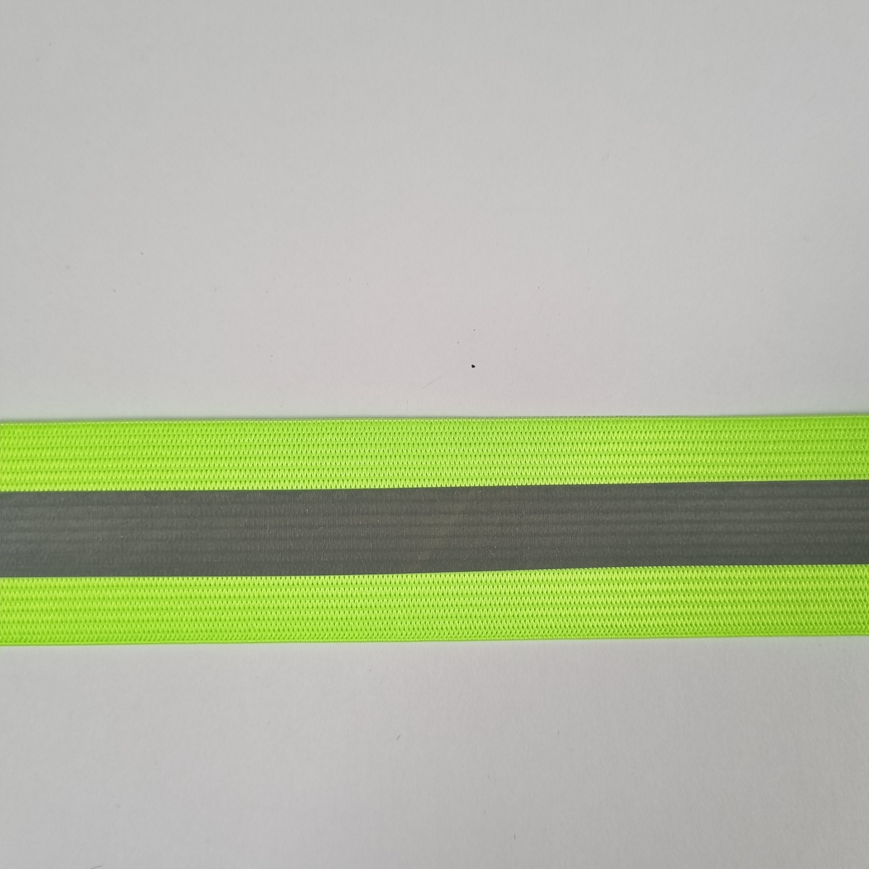 reflektierenes Gummiband neongelb 40mm Band elastisch Malu Stoffhaus Malu - Stoffhaus