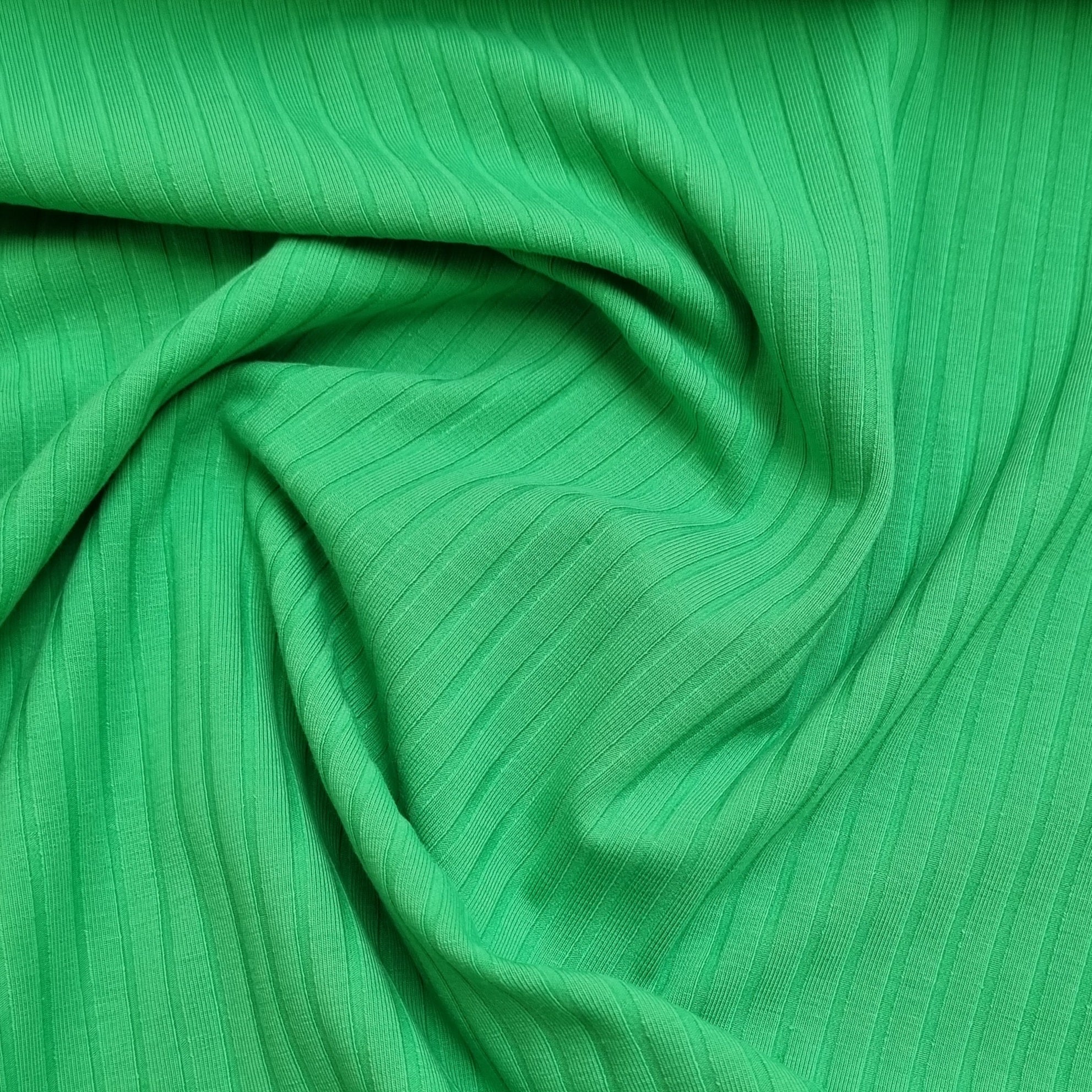 Ribjersey drei Farben jersey, neu Malu Stoffhaus - Nähschule - Atelier apfelgrün Malu - Stoffhaus