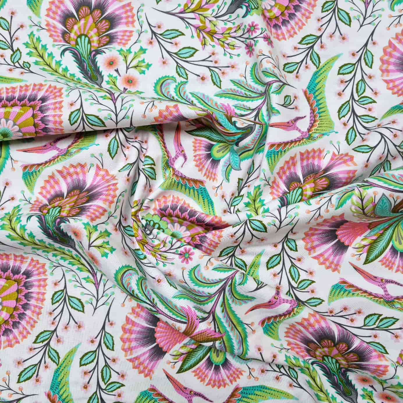 Roar! Dinos in Blüte Patchwork Tula Pink Malu - Stoffhaus