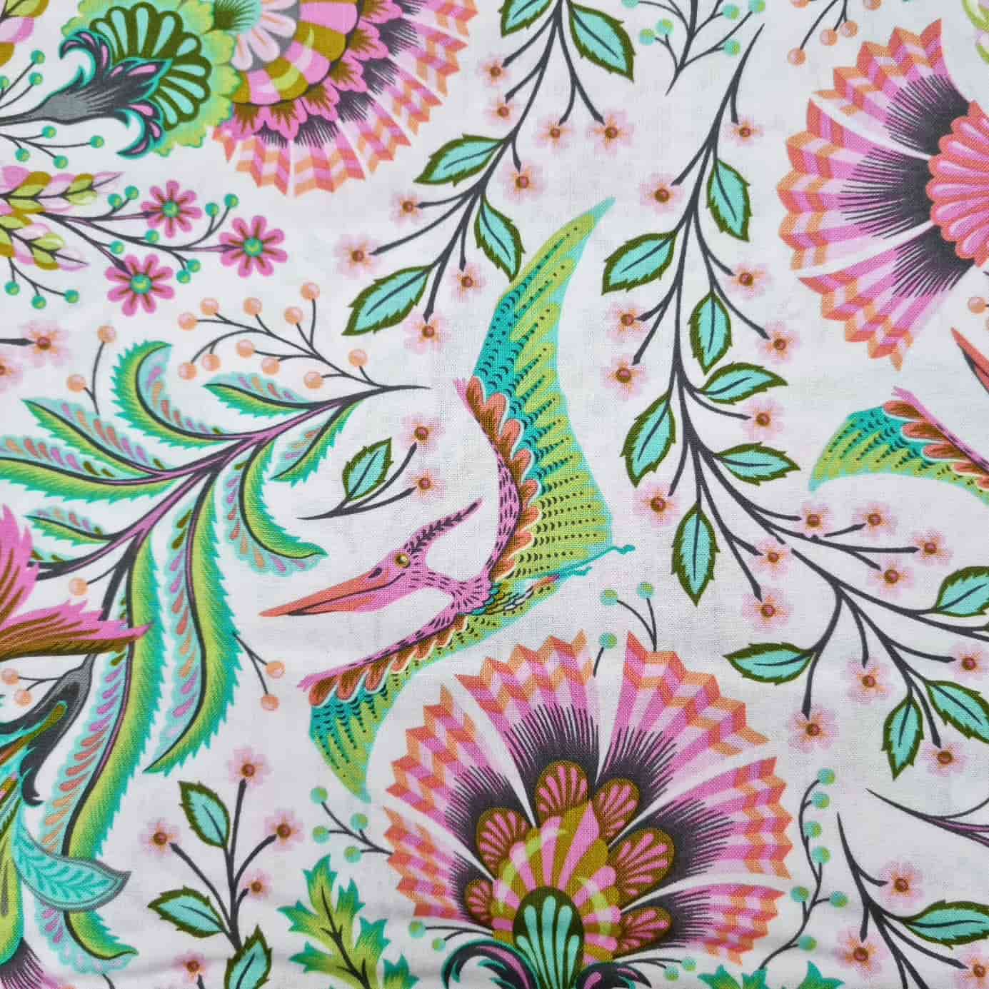 Roar! Dinos in Blüte Patchwork Tula Pink Malu - Stoffhaus