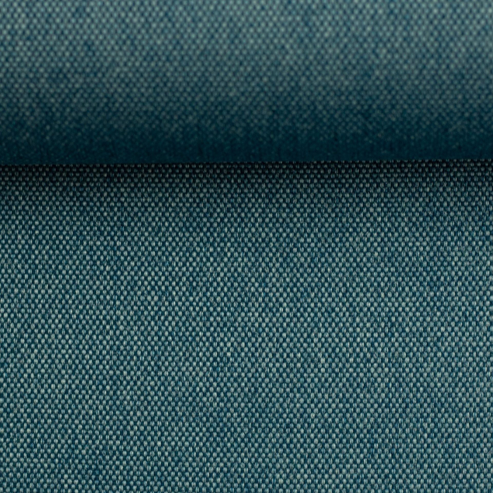 Rom Dekostoff kräftig viele Farben deko Malu Stoffhaus meliert petrol 1747 Malu - Stoffhaus