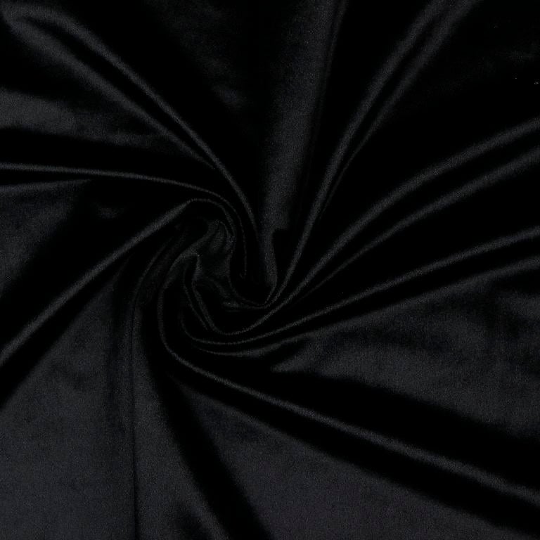 Samt verschiedene Farben beschichtet Malu Stoffhaus Schwarz Malu - Stoffhaus