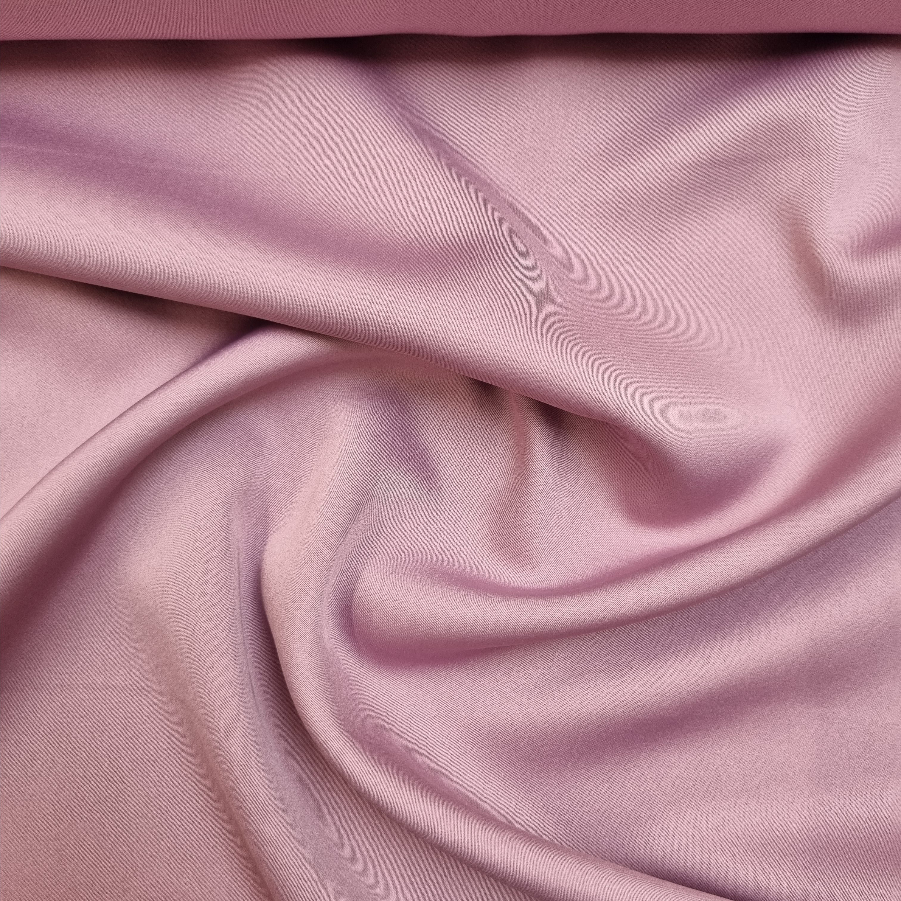 Satin uni verschiedene Farben Webstoff, neu Malu Stoffhaus - Nähschule - Atelier mauve Malu - Stoffhaus