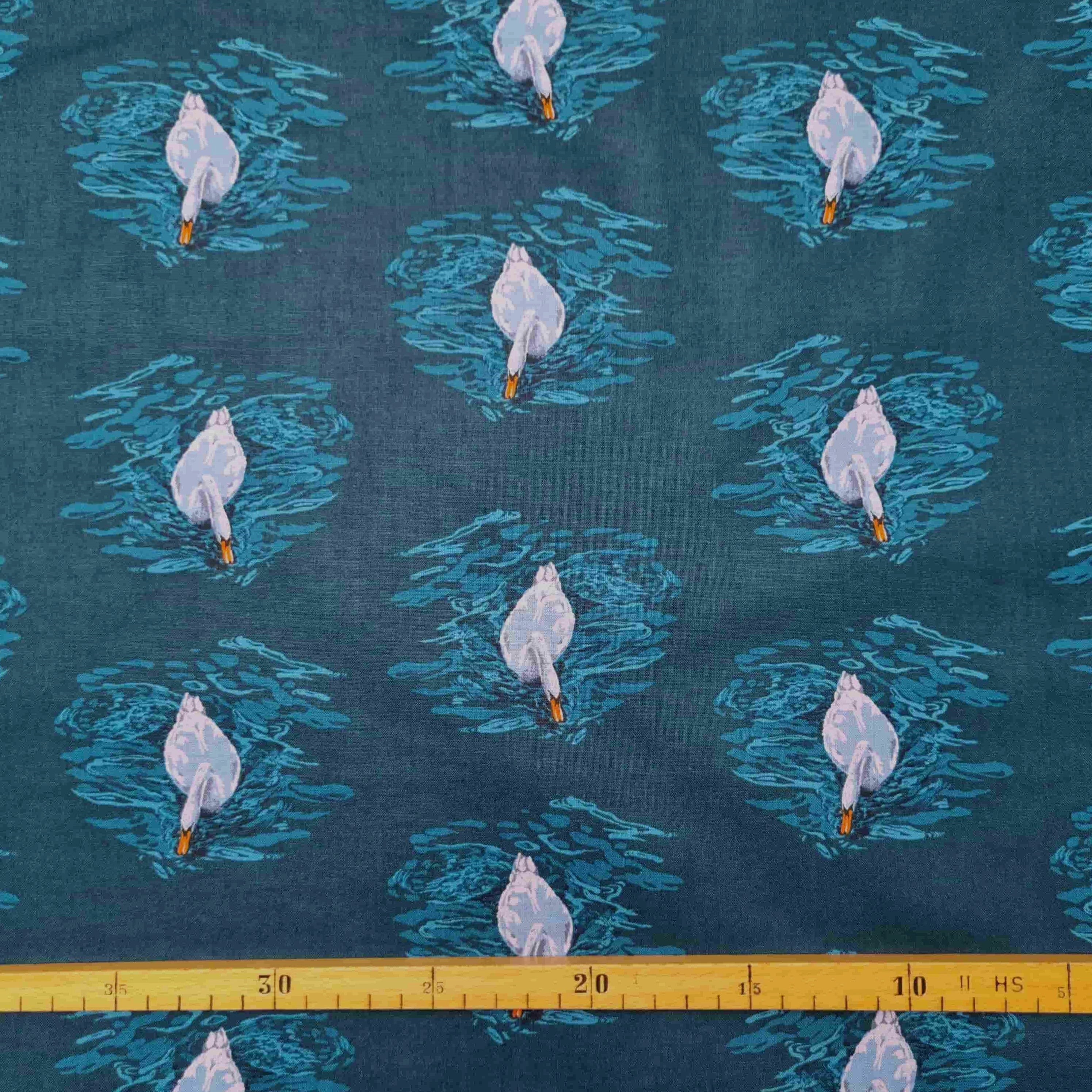 Schwäne good gracious Patchwork Malu Stoffhaus Malu - Stoffhaus