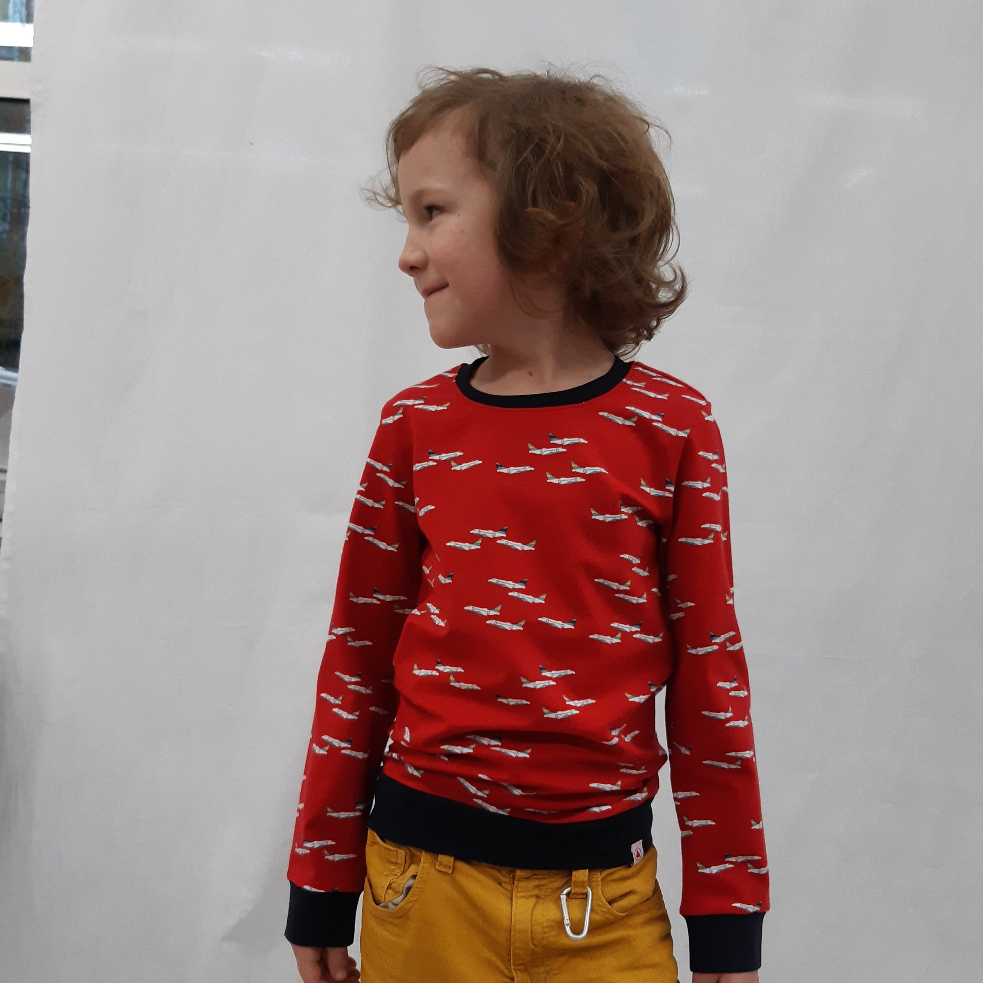 Shirt Bern langarm Ferienkinder Malu - Stoffhaus