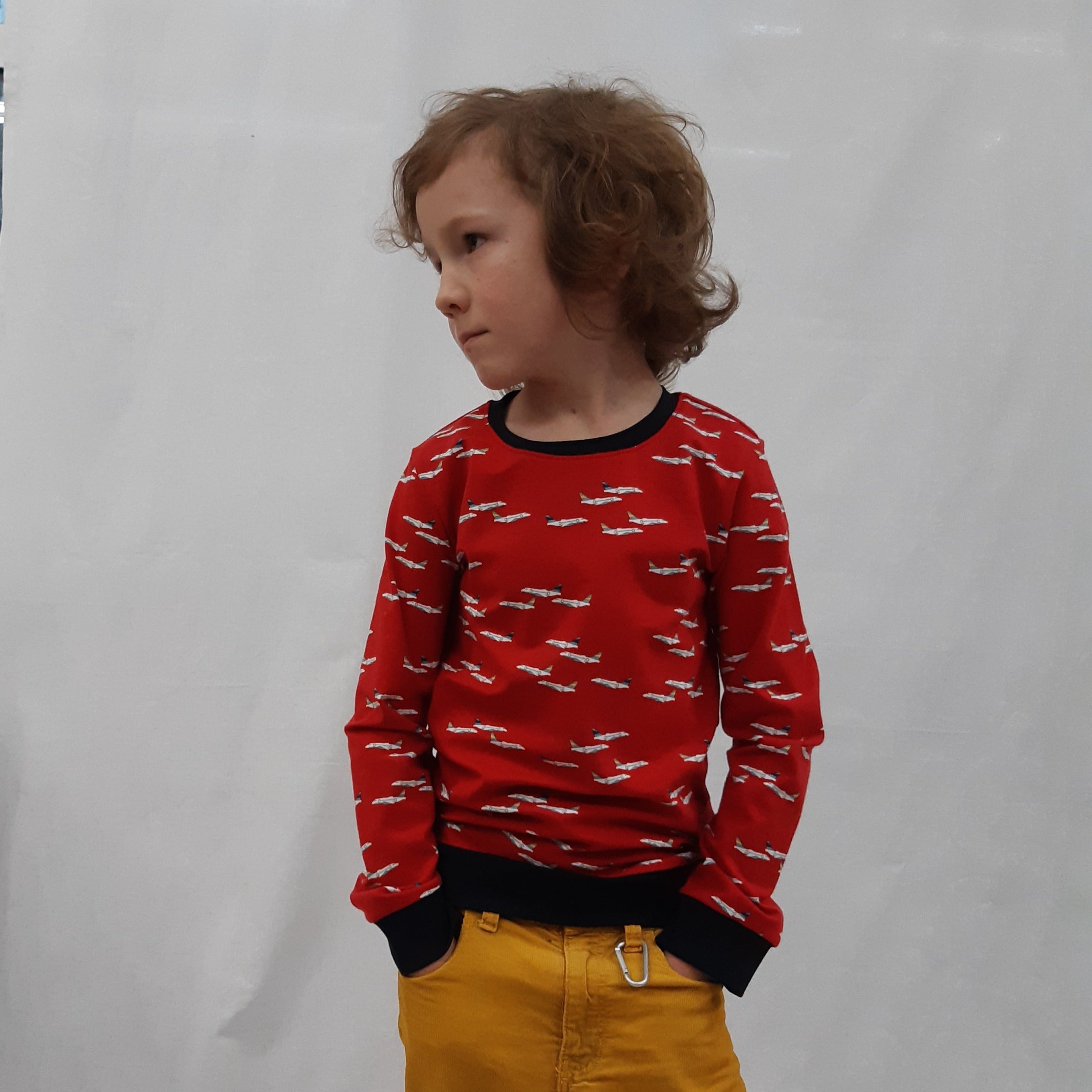 Shirt Bern langarm Ferienkinder Malu - Stoffhaus