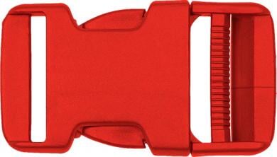 Steckschnalle plastik Verschlüsse Veno rot 30mm Malu - Stoffhaus