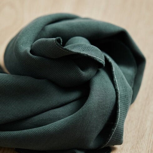 Tencel Canvas Meet Milk Webstoff Meet Milk deep green Malu - Stoffhaus