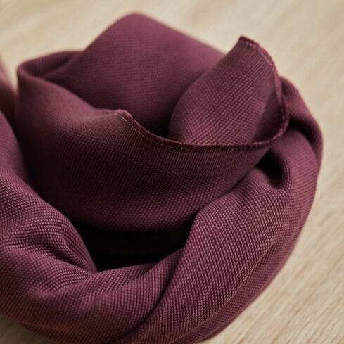 Tencel Canvas Meet Milk Webstoff Meet Milk maroon Malu - Stoffhaus
