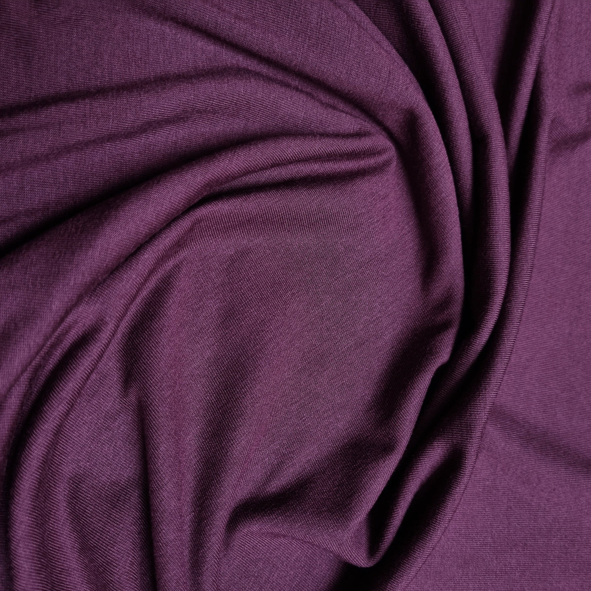 Tencel Modaljersey aubergine Sweat, neu Verhees Malu - Stoffhaus
