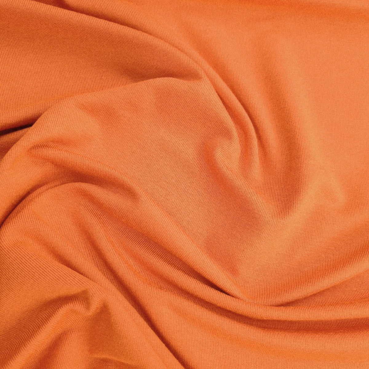 Tencel Modaljersey orange Sweat, neu Verhees Malu - Stoffhaus