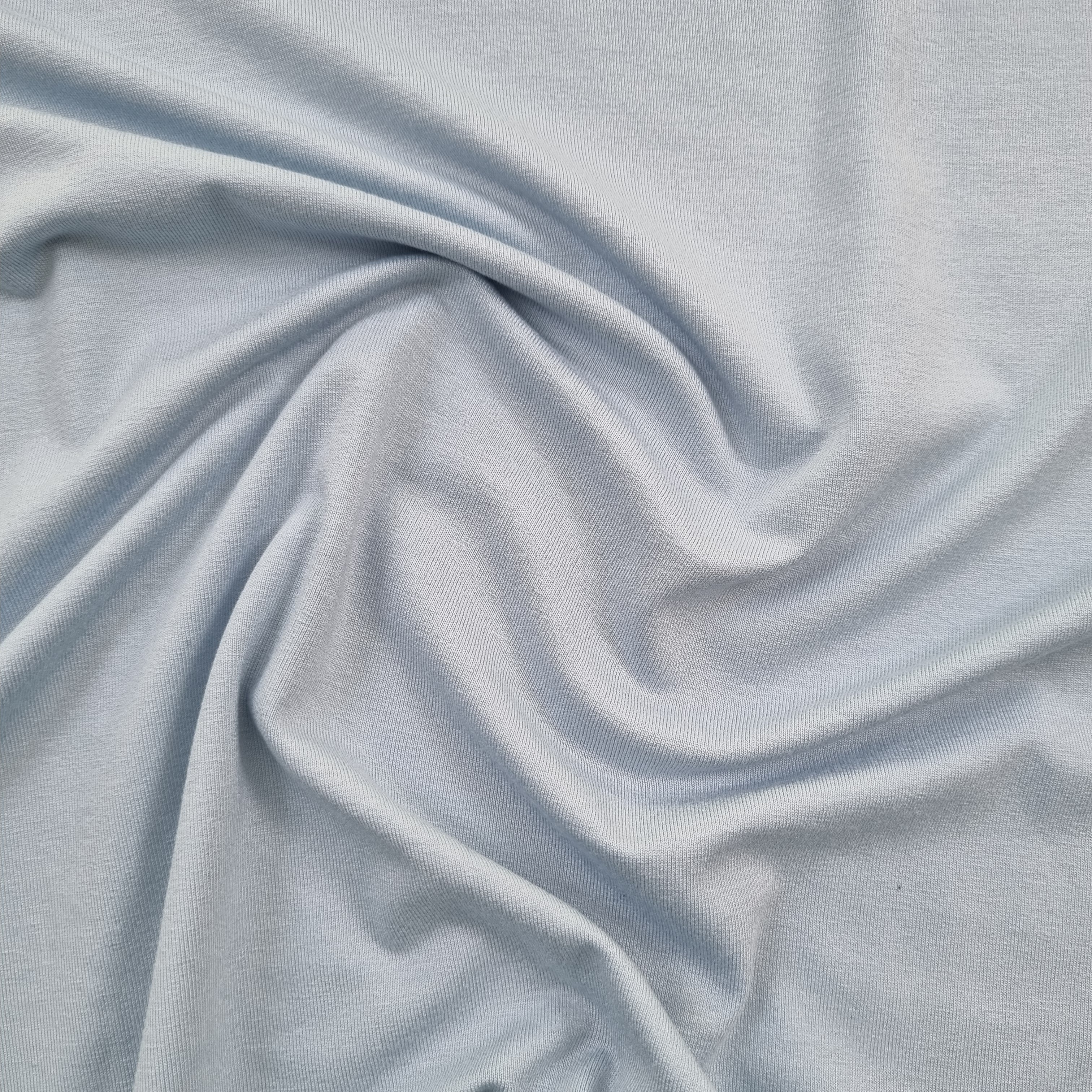Viskosejersey uni Malu Stoffhaus hellblau 259 Malu - Stoffhaus