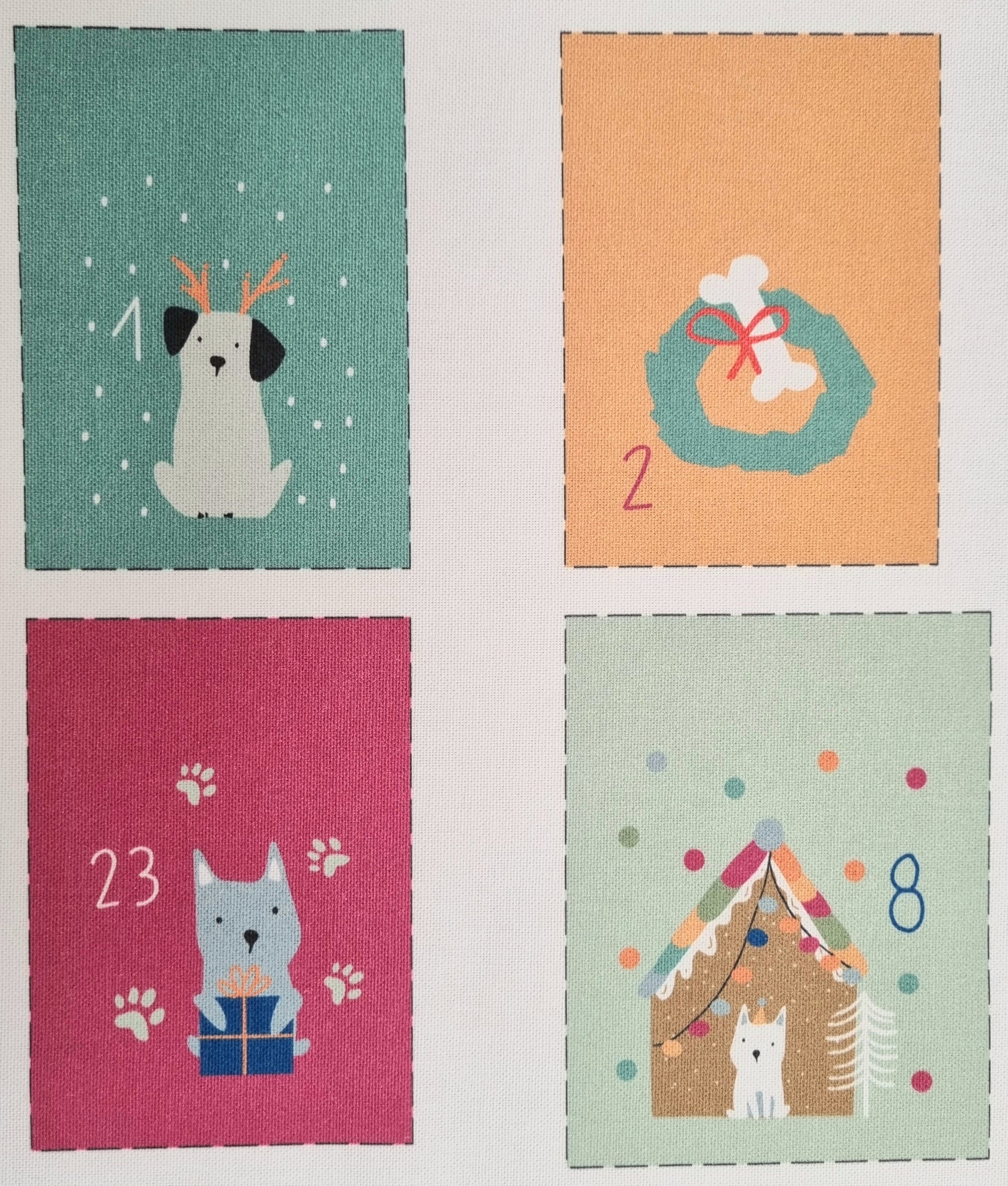 Weihnachtspanel Canvas Malu Stoffhaus Malu - Stoffhaus