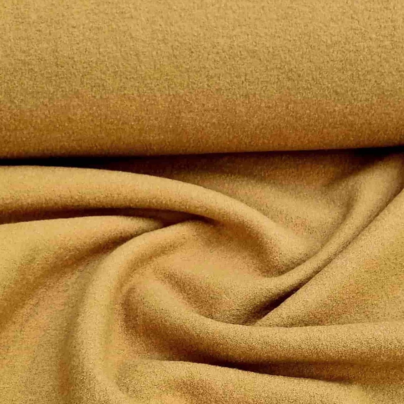 Wollwalk uni reine Schurwolle Wollwalk Malu Stoffhaus Gold 653 Malu - Stoffhaus