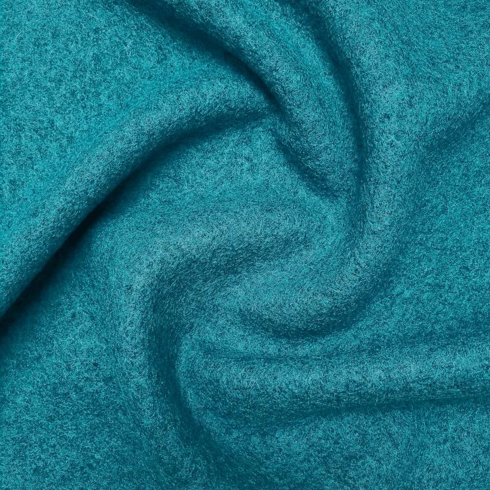 Wollwalk uni reine Schurwolle Wollwalk Malu Stoffhaus petrol 7038 Malu - Stoffhaus