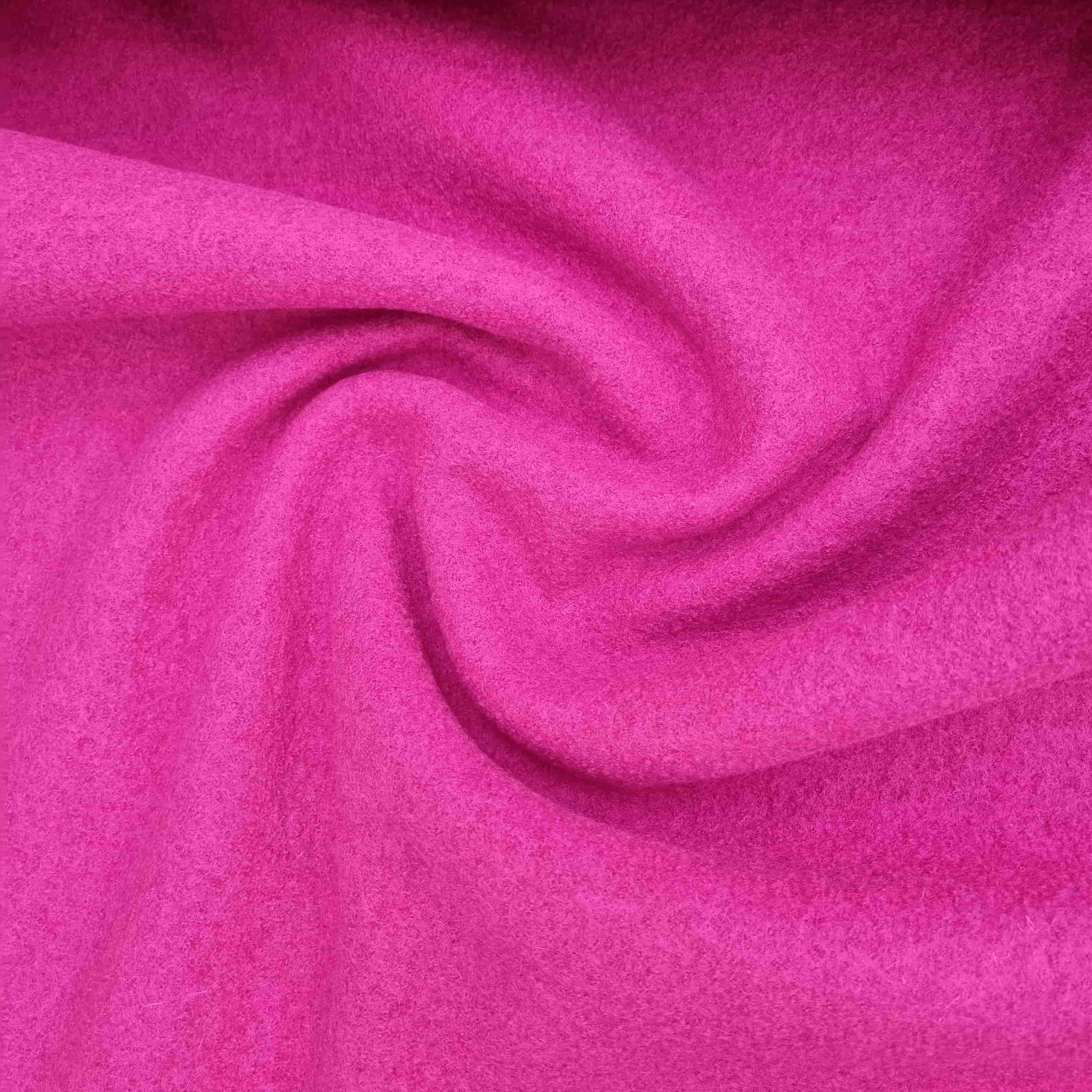 Wollwalk uni reine Schurwolle Wollwalk Malu Stoffhaus pink 3018 Malu - Stoffhaus