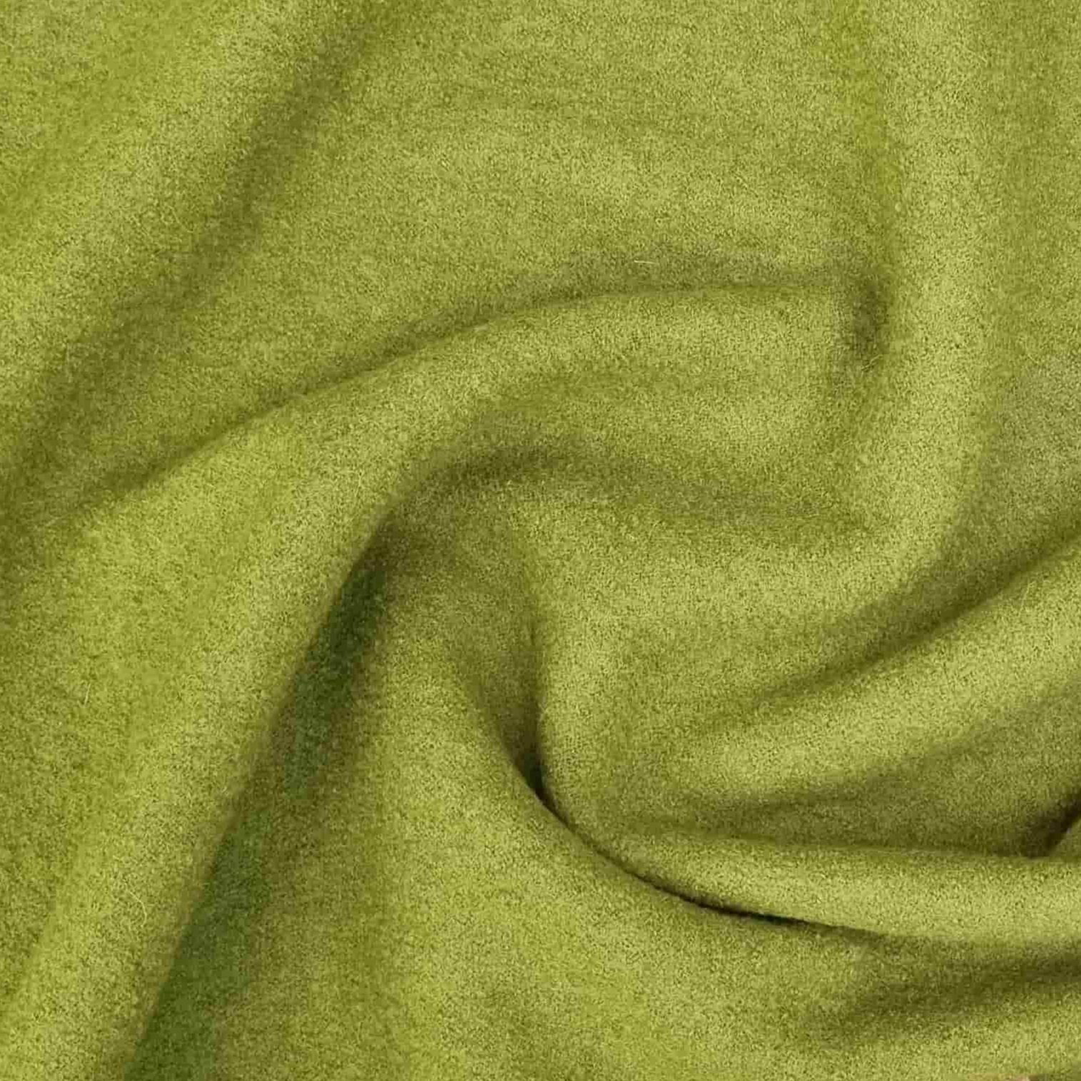 Wollwalk uni reine Schurwolle Wollwalk Malu Stoffhaus salbeigrün Malu - Stoffhaus