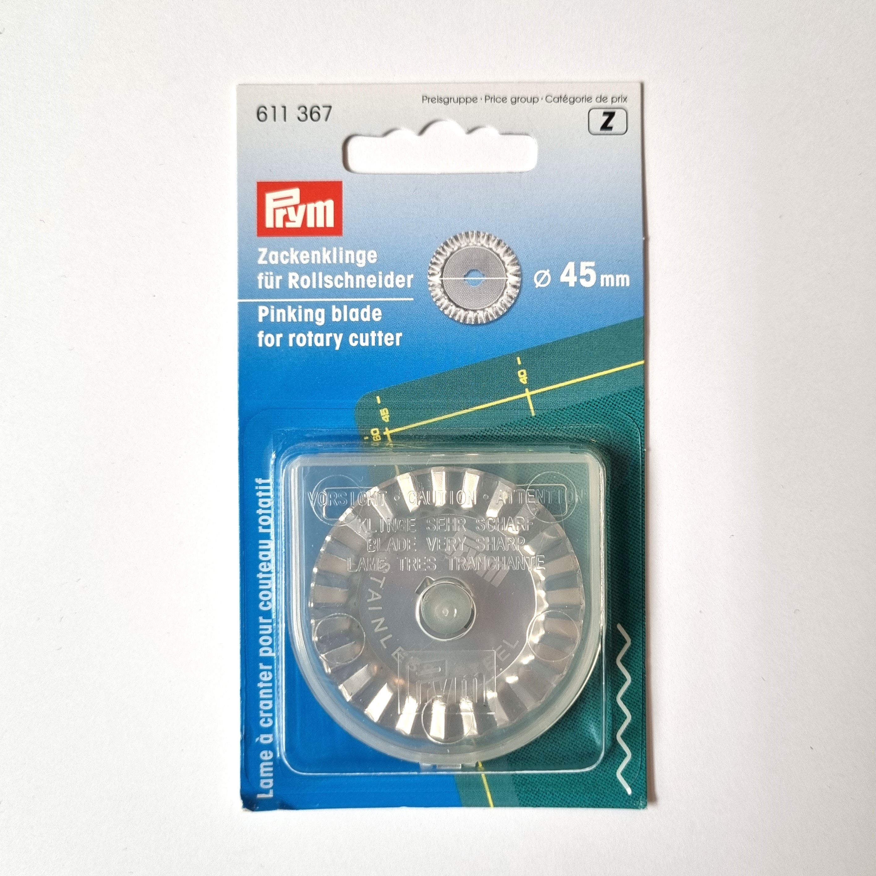 Zackenklinge für Rollschneider 45mm Kurzware Malu Stoffhaus Malu - Stoffhaus