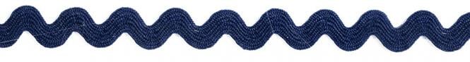 Zackenlitze 7mm viele Farben Bänder Veno marine Malu - Stoffhaus