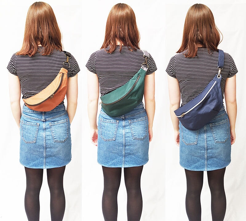 Schnittmuster Gürteltasche AVIO Verschlüsse Schnittbox Malu - Stoffhaus