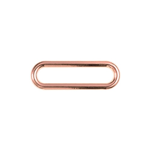 Veno Ovalring 30mm fünf Farben Verschlüsse Veno rosegold Malu - Stoffhaus
