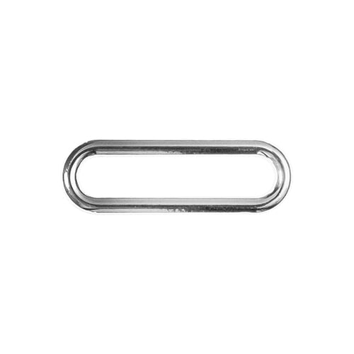 Veno Ovalring 30mm fünf Farben Verschlüsse Veno silber Malu - Stoffhaus