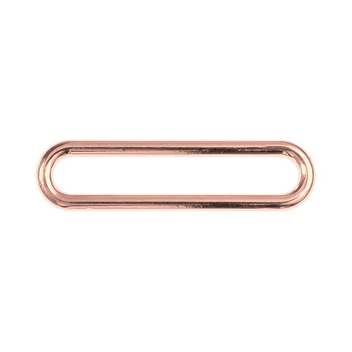 Veno Ovalring 40mm fünf Farben Verschlüsse Veno rosegold Malu - Stoffhaus