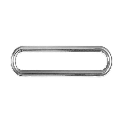 Veno Ovalring 40mm fünf Farben Verschlüsse Veno silber Malu - Stoffhaus