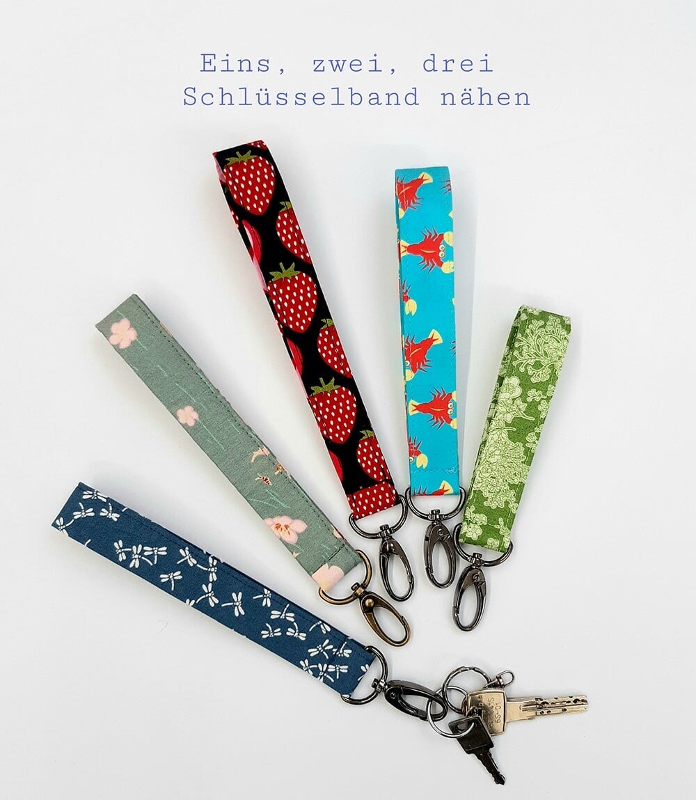 Nähanleitung Schlüsselband