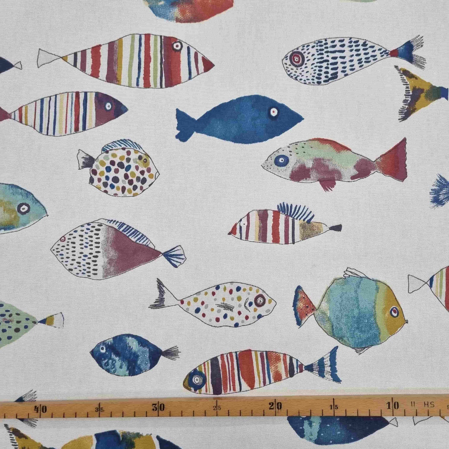 bunte Fische Canvas