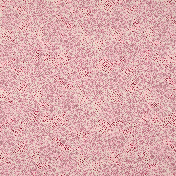 Blümchenpopeline rosé Webstoff Malu Stoffhaus Malu - Stoffhaus
