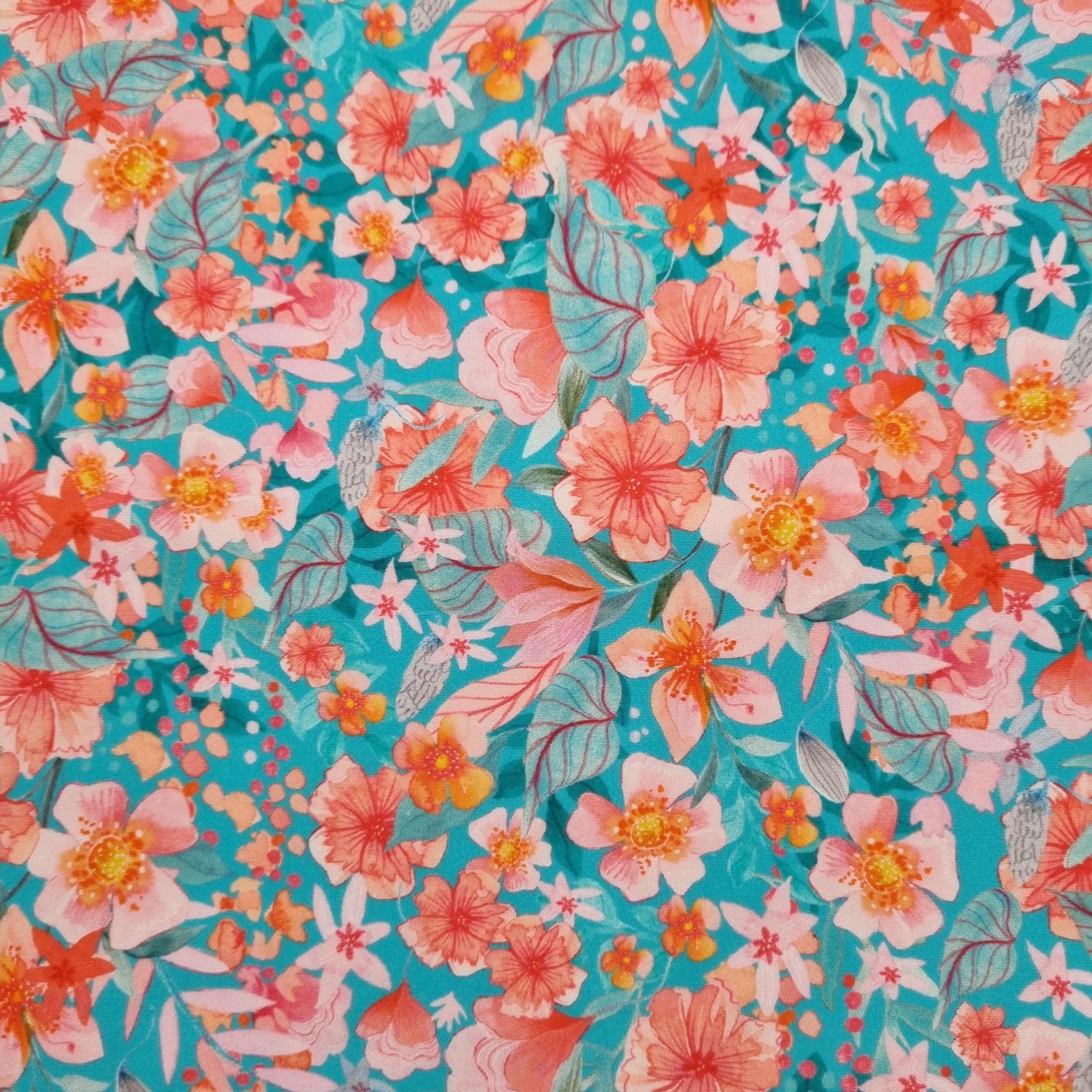 Blüten Badeanzugstoff Badeanzug, neu Malu Stoffhaus Malu - Stoffhaus