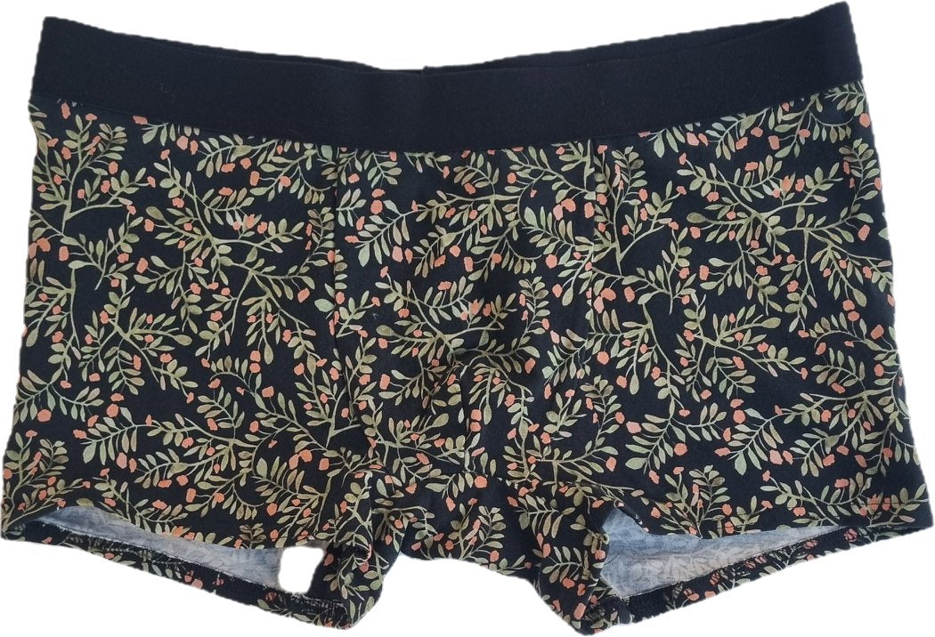 Boxershorts Blüten Zweige Boxershort Noi per Noi Malu - Stoffhaus