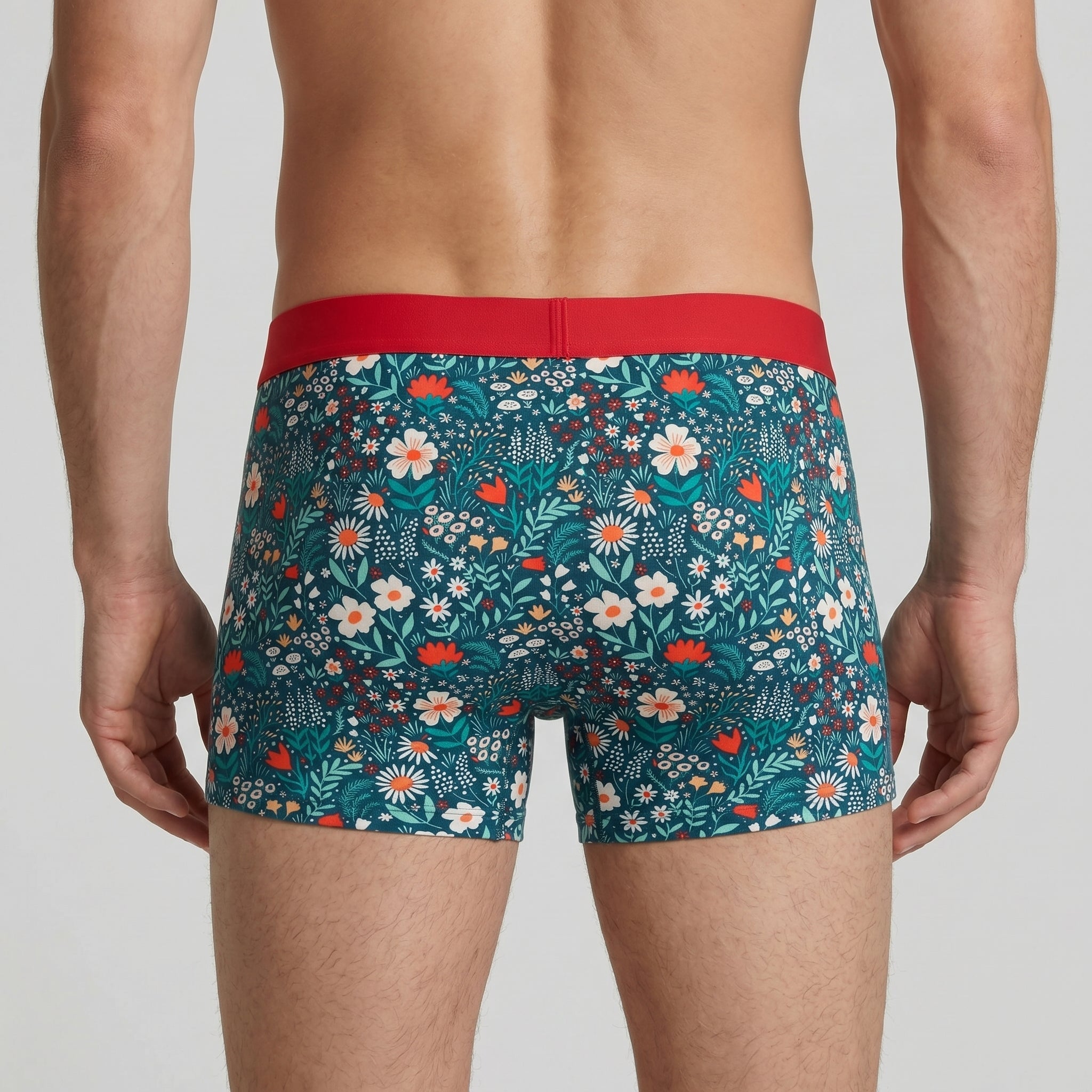 Boxershorts Sommerblüten Boxershort Noi per Noi Malu - Stoffhaus