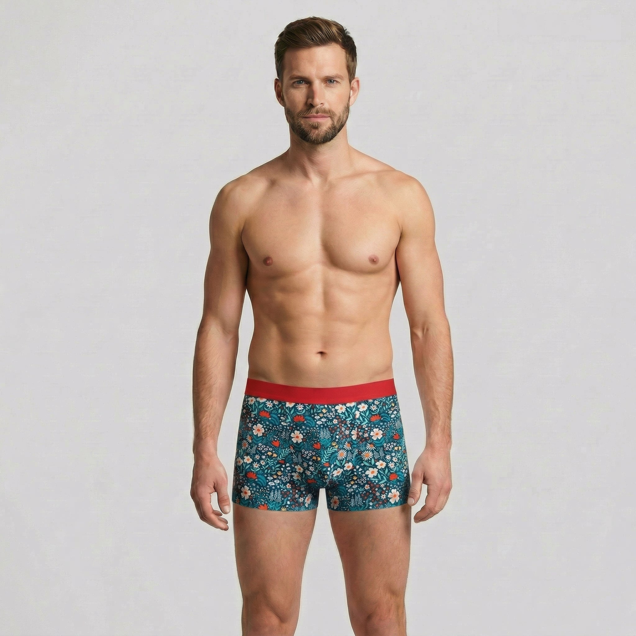 Boxershorts Sommerblüten Boxershort Noi per Noi Malu - Stoffhaus