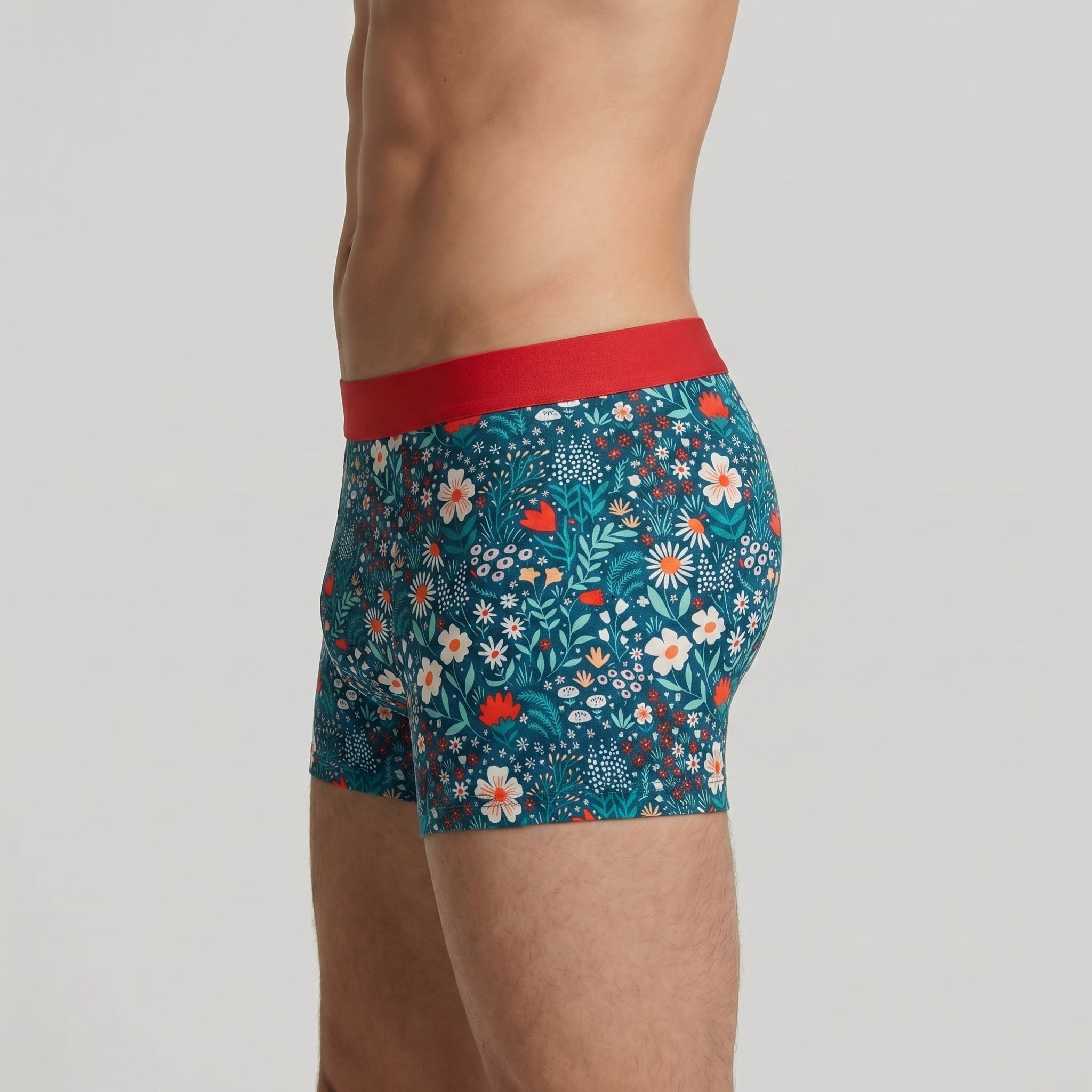 Boxershorts Sommerblüten Boxershort Noi per Noi Malu - Stoffhaus