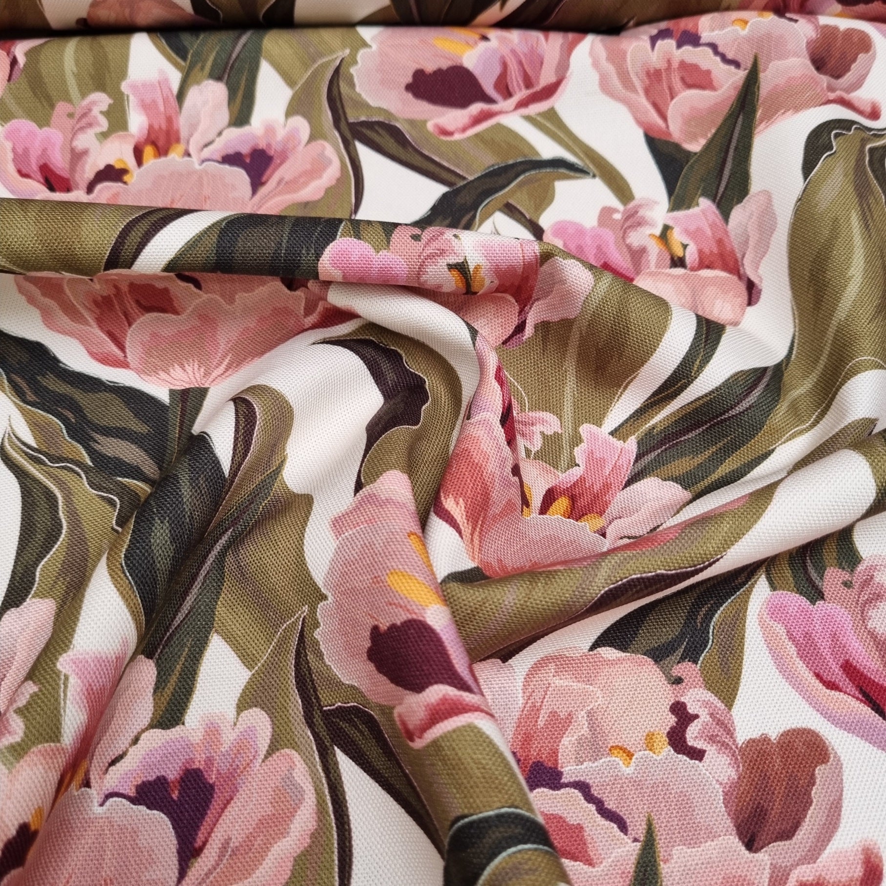 Canvas wilde Tulpen Canvas Malu Stoffhaus Malu - Stoffhaus